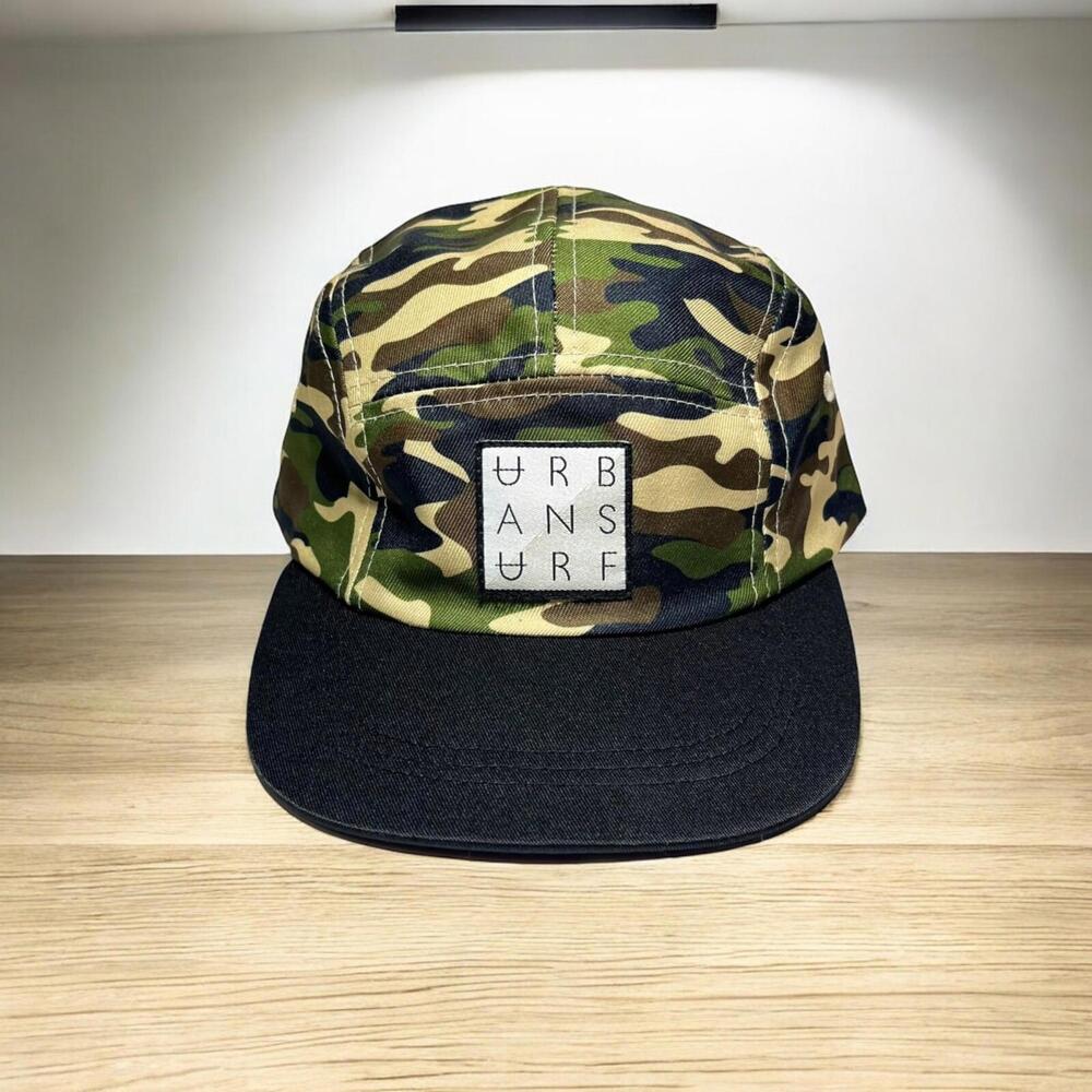 Urban Surfer Camouflage Adjustable Hat Y2K Streetwear OSFM